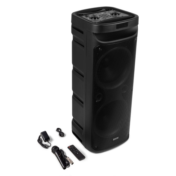 Fenton TRACK 610 Altavoz para fiestas con Bluetooth ,Micrófono y Luces Led