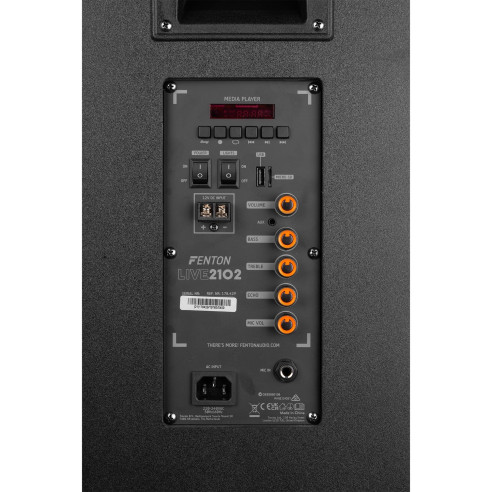 Fenton LIVE2102 Altavoz para fiestas con BT/MP/SD , Micro y Luces Led