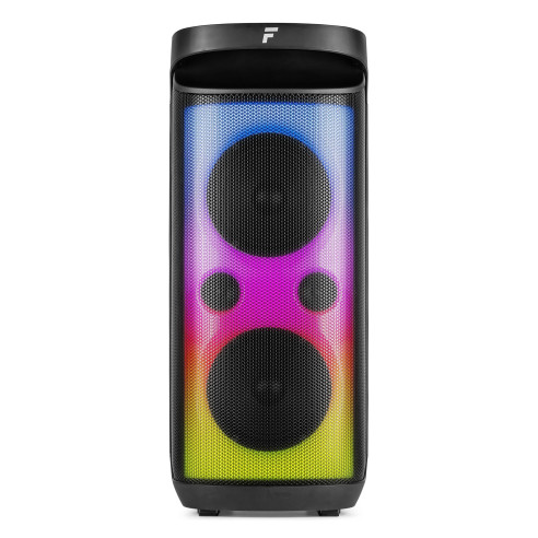 Fenton PULSE 160 Altavoz para fiestas con BT/MP3/SD Micrófono Inalámbrico, Batería y Luces Led