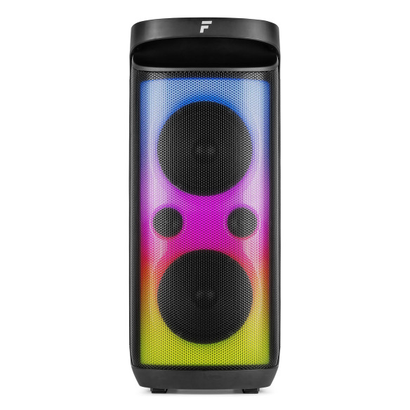Fenton PULSE 160 Altavoz para fiestas con BT/MP3/SD Micrófono Inalámbrico, Batería y Luces Led