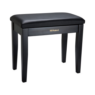 ROLAND RPB-100BK Banqueta Fija Negra Mate con cajón