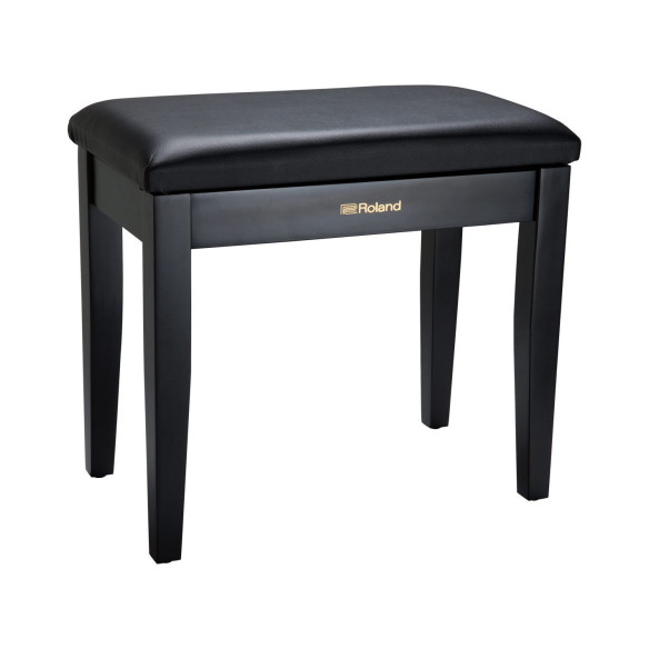 ROLAND RPB-100BK Banqueta Fija Negra Mate con cajón