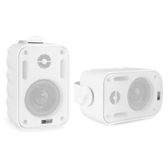 Power Dynamics BG030W Conjunto altavoces Interior/Exterior 3" 60W Blanco
