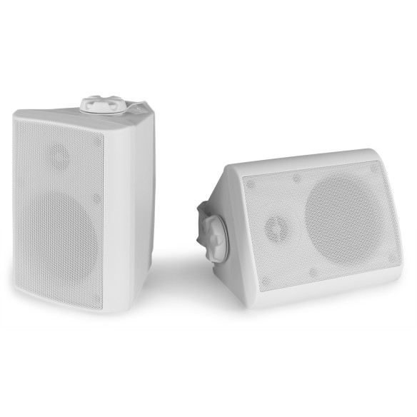 Power Dynamics BG040W Conjunto altavoces Interior/Exterior 4" 100W Blanco