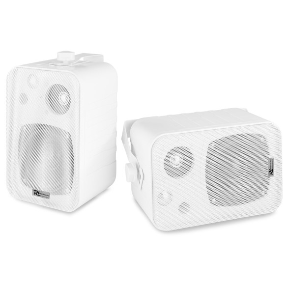 Power Dynamics BV40W Altavoces de ambiente 100V 4" Blanco