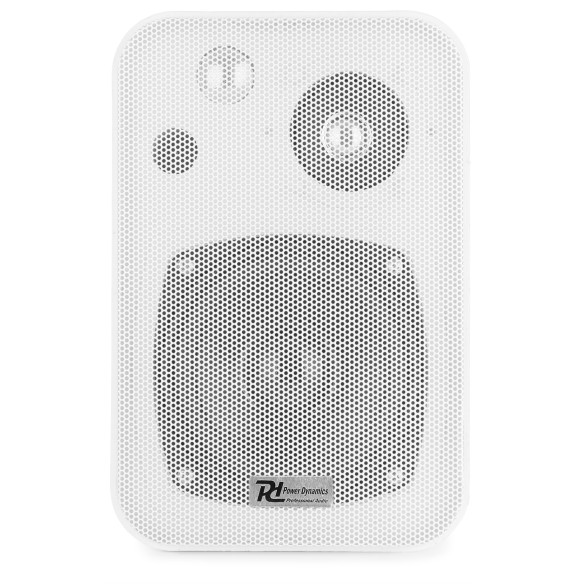 Power Dynamics BV40W Altavoces de ambiente 100V 4" Blanco
