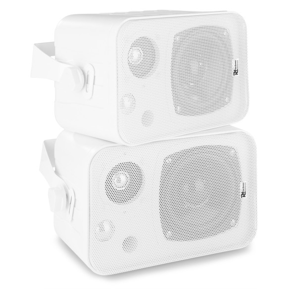 Power Dynamics BV40W Altavoces de ambiente 100V 4" Blanco