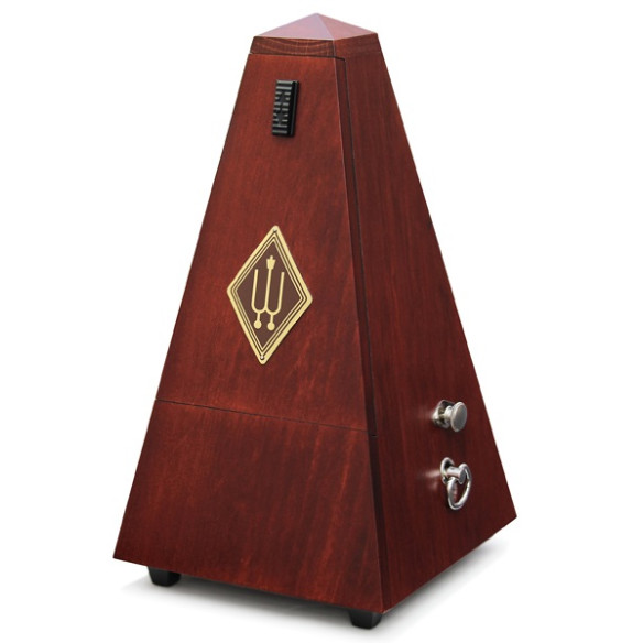 Wittner 811-M Metrónomo Pirámide Madera con Campana Wittner 811-M Metrónomo Pirámide Madera con Campana