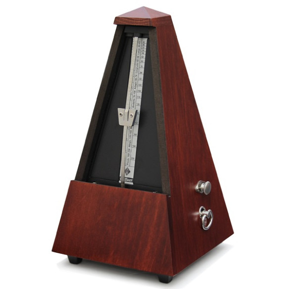 Wittner 811-M Metrónomo Pirámide Madera con Campana Wittner 811-M Metrónomo Pirámide Madera con Campana