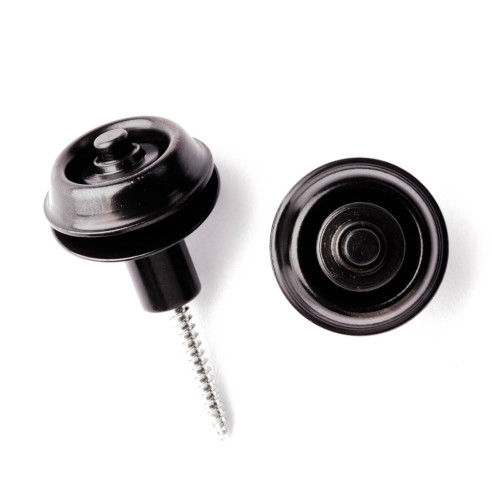 Dunlop SLS1403BK Set Enganches correa Flush Mount Negro