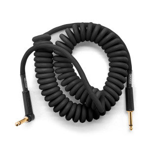 Dunlop DCICB15R Cable Jack-Jack espiral negro 4,5 m