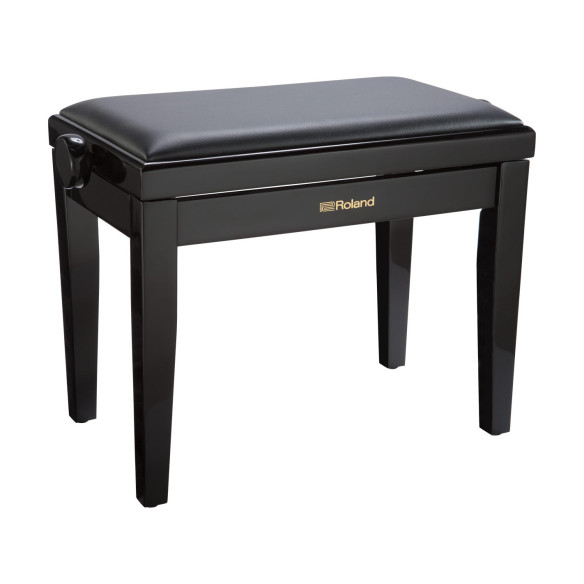 ROLAND RPB-200PE Banqueta Piano Graduable Negra Brillo