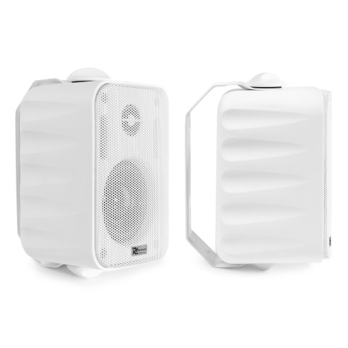 Power Dynamics BC30V Pareja de altavoces blanco IPX5 100V 3" 60W