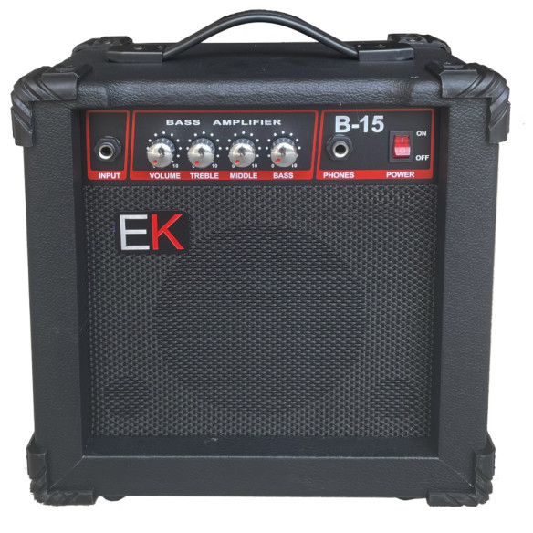 EK B15 Amplificador bajo eléctrico 15W