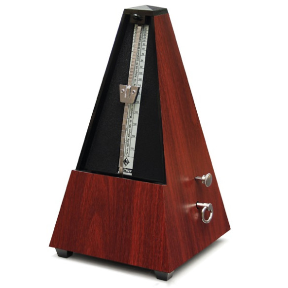 Wittner 812-K Metrónomo Pirámide Plástico con Campana