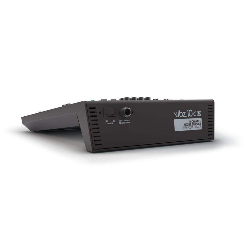LD Systems VIBZ 10 C Mesa de mezclas de 10 canales con compresor