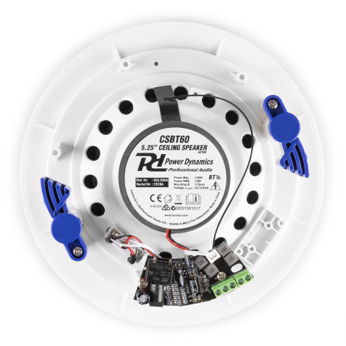 Power Dynamics CSBT60 Conjunto activo de altavoces de techo con BT