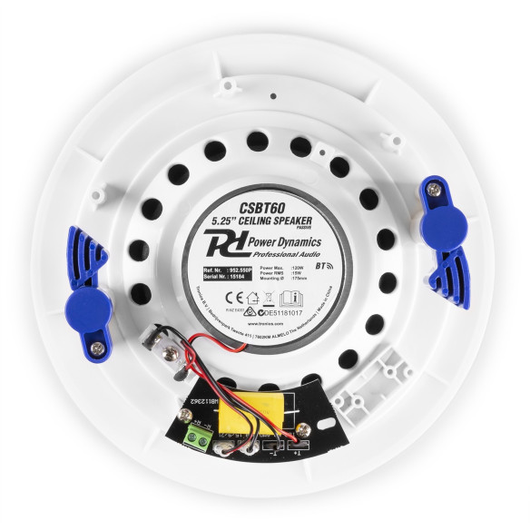 Power Dynamics CSBT60 Conjunto activo de altavoces de techo con BT