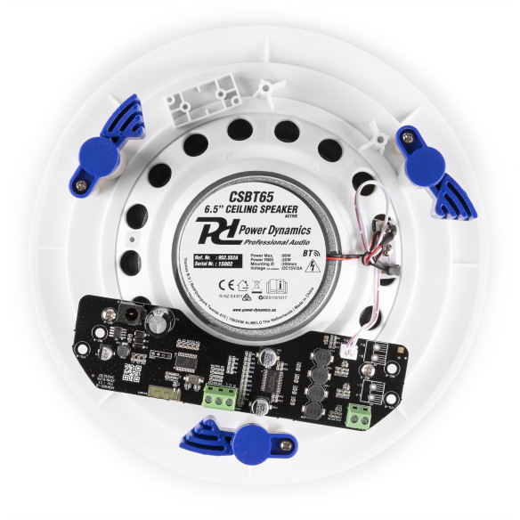 Power Dynamics CSBT65 Conjunto activo de altavoces de techo con BT