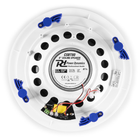 Power Dynamics CSBT80 Conjunto activo de altavoces de techo con BT