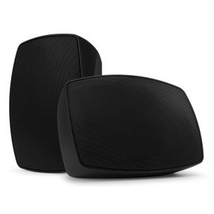 Power Dynamics  BHW60BK Conjunto de Altavoces Interior/Exterior  6" 120W  Linea 100V