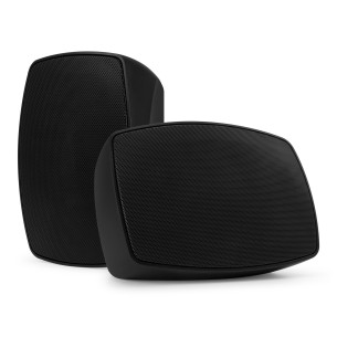 Power Dynamics BHW50BK Conjunto Altavoces Interior/Exterior 5" 80W Linea 100v