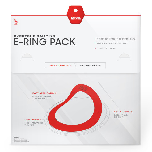 Evans ER-FUSION Pack Aros Control Armónicos E-Rings