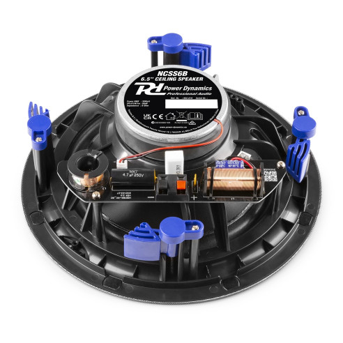 Power Dynamics NCSS8B Altavoz Techo Perfil Bajo Calidad Hifi 2 Vias 8" Negro