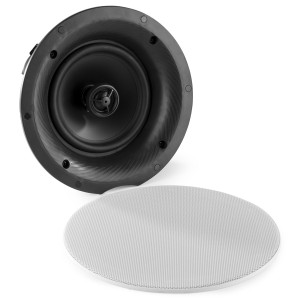 Power Dynamics FCS8 Altavoz de techo Alta Gama Perfil Bajo  100V 8"