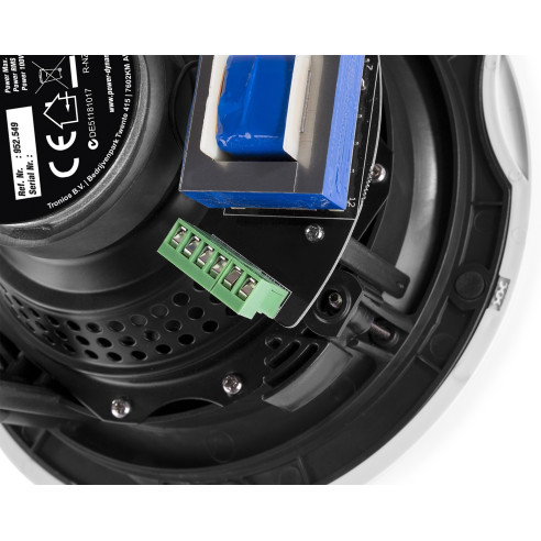 Power Dynamics FCS8 Altavoz de techo Alta Gama Perfil Bajo  100V 8"