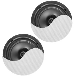 Power Dynamcis  NCBT8 Conjunto Altavoces de techo Amplificados con Bluetooth 8"