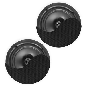 Power Dynamics  NCBT8B Conjunto Altavoces de Techo Amplificados con BT 8" Negros