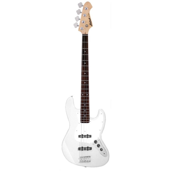 Aria STB-JB Bajo Jazz Bass Blanco