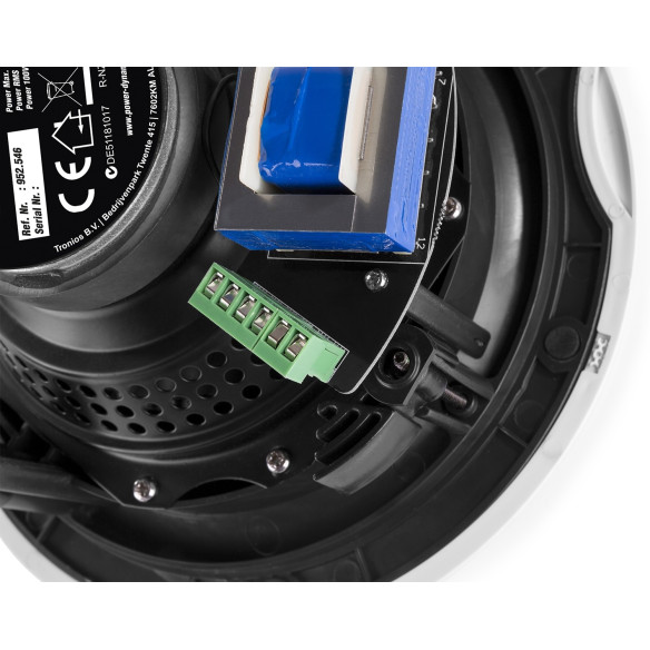 Power Dynamics FCS5 Altavoces de techo de bajo perfil Alta Gama 100V 5,25"