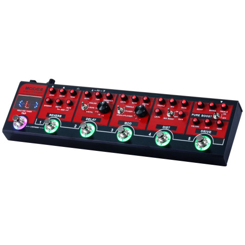 Mooer RED TRUCK Pedalera multiefectos guitarra