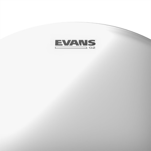 Evans ETP-G2CLR-F Juego Parches Tom Transparentes G2 (10",12",14")