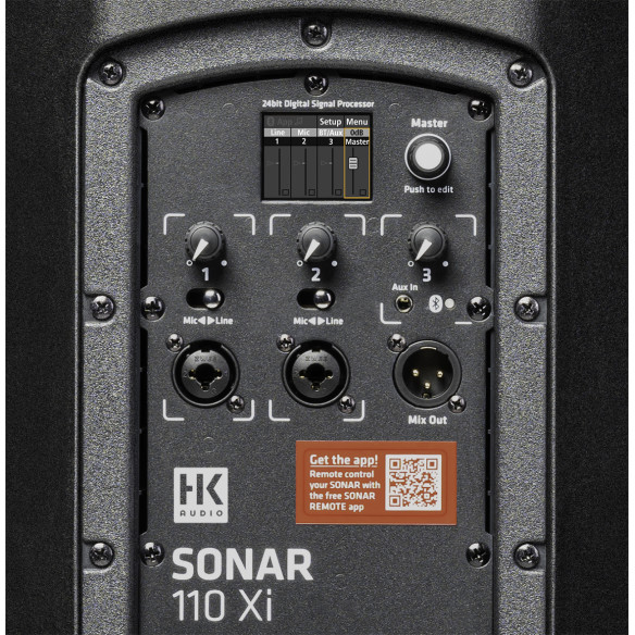HK Audio SONAR 110 Xi Altavoz de PA amplificado