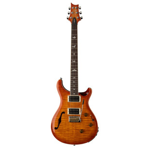 PRS SE CUSTOM 24 SEMI-HOLLOW PIEZO Vintage Sunburst Guitarra Eléctrica