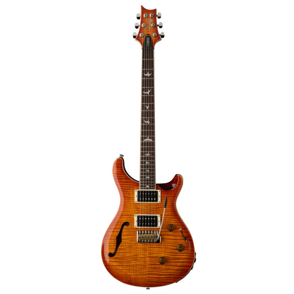 PRS SE CUSTOM 24 SEMI-HOLLOW PIEZO Vintage Sunburst Guitarra Eléctrica