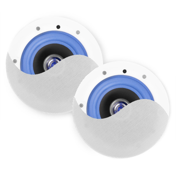 Power Dynamics ESCS6 Conjunto altavoces de techo de bajo perfil 6,5”