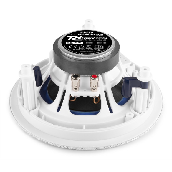 Power Dynamics ESCS6 Conjunto altavoces de techo de bajo perfil 6,5”