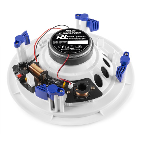 Power Dynamics CSSG8 Altavoz de Techo de Aluminio 8"  8 Ohm