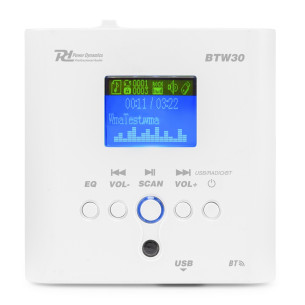 Power Dynamics BTW30SET Sistema Musica Ambiental 2 x 5" Amplificado con USB/MP3/BT/RadioFM 2