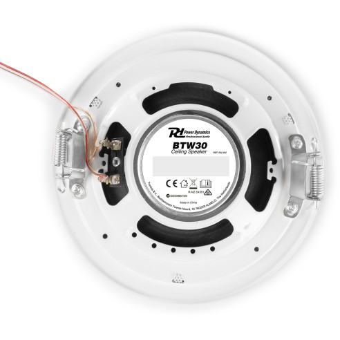 Power Dynamics BTW30SET Sistema Musica Ambiental 2 x 5" Amplificado con USB/MP3/BT/RadioFM