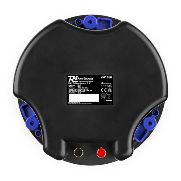 Power Dynamics PS65 Altavoz de Techo Recinto sellado 6,5" 2 Vias Bass Reflex