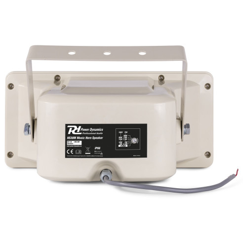 Power Dynamics HS30M Altavoz de bocina para musica 30W 100V - IPX6