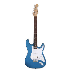 Aria STG-004-MBL Guitarra Eléctrica Strato Azul