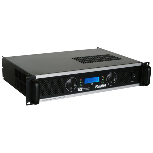 Power Dynamics PDA-B500 Amplificador Profesional 2x250 Watts
