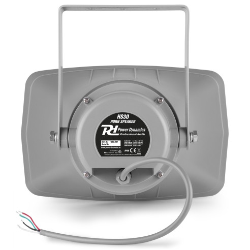 Power Dynamics HS30 Altavoz exponencial bocina 30W 100V - IPX6