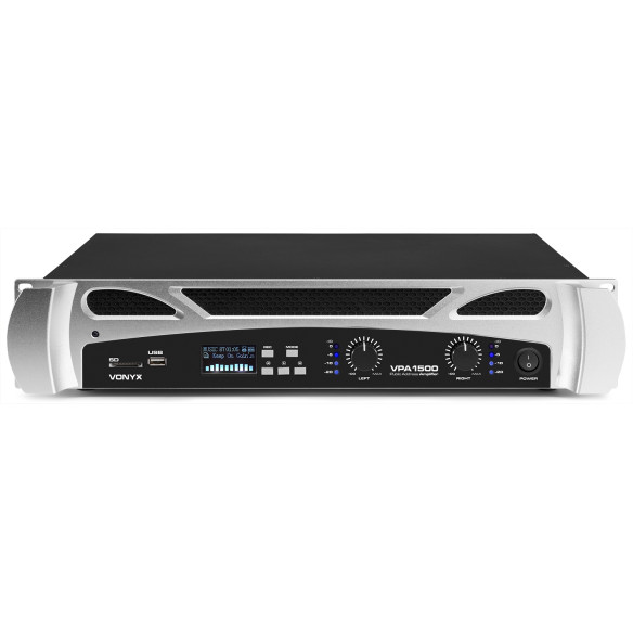 Vonyx VPA1500 PA Etapa Potencia Multimedia BT
